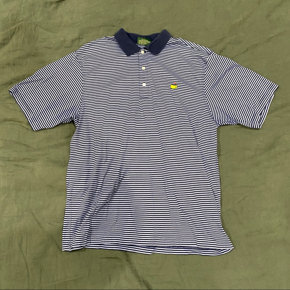 Men’s Striped Masters Polo